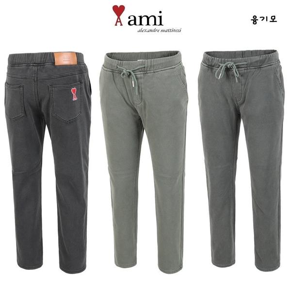 아* 베이직 융털 밴딩 슬랙스