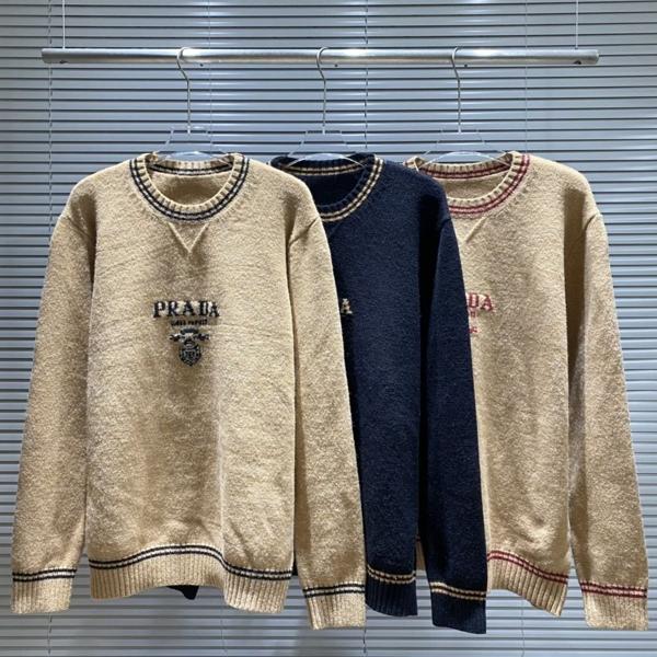 프** B640 밀라노 로고 니트