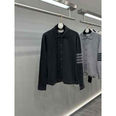 톰* (최상위버전) 캐시미어 저지 스티치 사선 셔츠