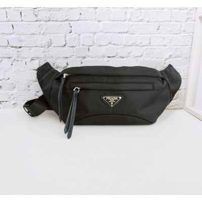 프** 고급 1BL011 테수토 나일론 벨트백 겸 힙색