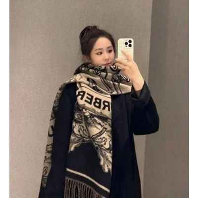 버** 리버시블 EKD 울캐시 숄머플러수입최고급