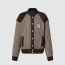 루* 86206 니트 코튼 자카드 봄버 자켓
