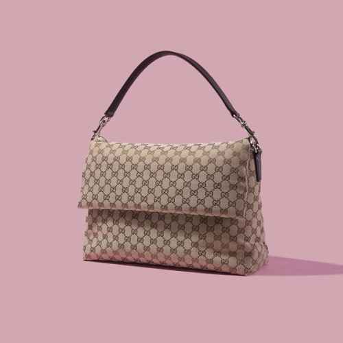 구* 웹 디테일의 미디엄 GG 크로스백