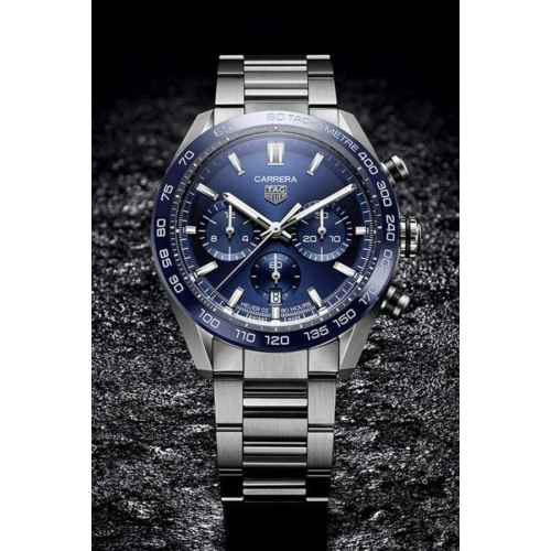 태그*** 까레라 칼리브 02 스포츠 블루다이얼