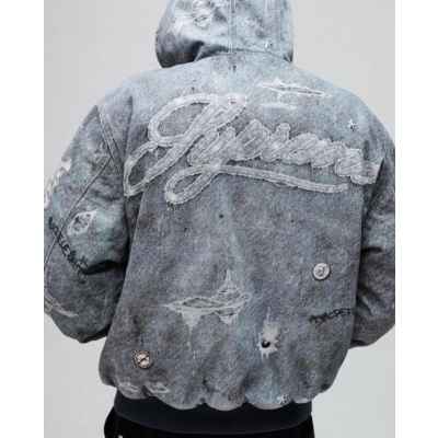 슈** HJR 트롱프 뢰유 후드 워크 자켓