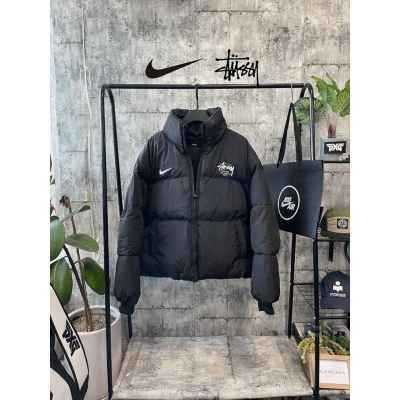 나** X 스** 로고숏패딩