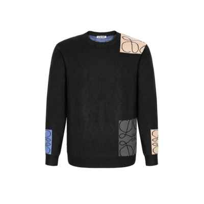 로** 프린트 니트