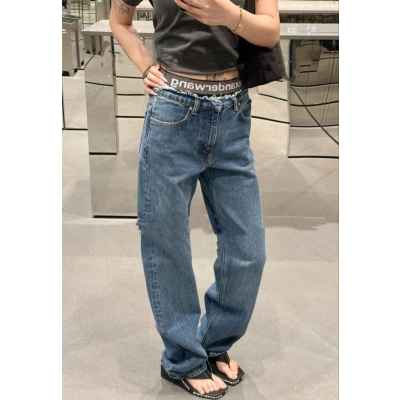 알***왕 25 인디고 Pre Styled Ez 데님팬츠  수입