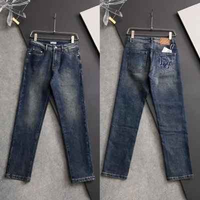 디* 로고 포켓 포인트 워싱스판 데님진수입최고급