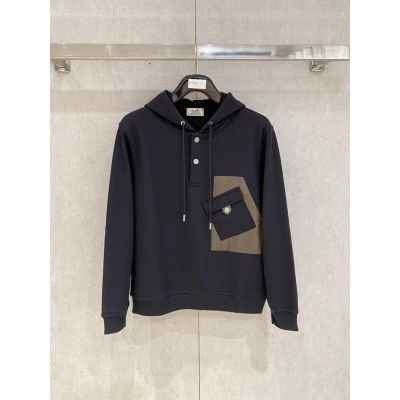 에*** 투버튼 포켓후드(기모)