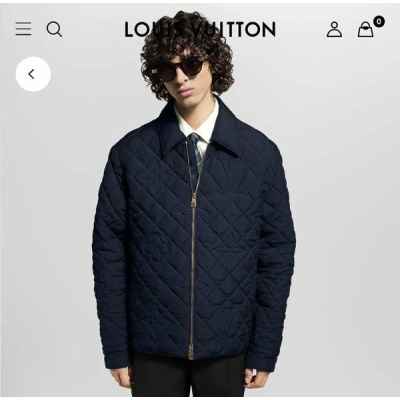 루* 퀼티드 모노그램 오버 셔츠