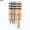 버** 체크 캐시미어 스카프 베이지 키즈용